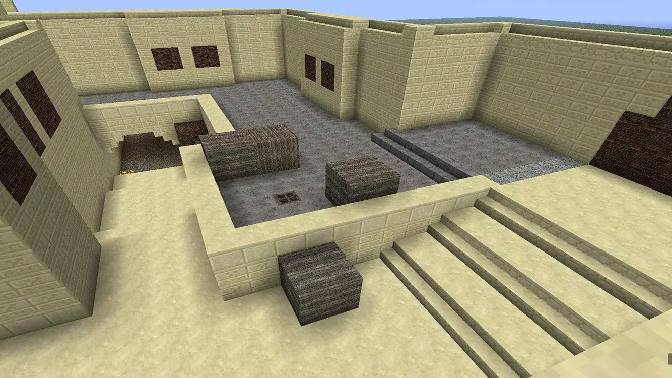 CSGO Dust 2 Minecraft Map Minecraft Map