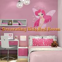 Design Children's Bed Room Affiche