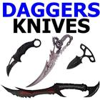 Razor Daggers, Sharp Knives & Deadly Weapons icon