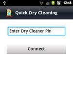 Quick Dry Cleaning Status الملصق