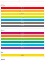 برنامه‌نما Brand Colors (RGB) عکس از صفحه