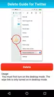 2 Schermata Delete Guide for Twitter
