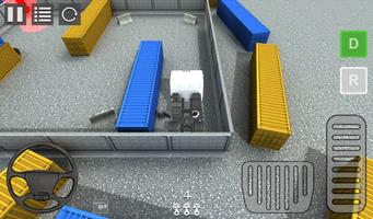 Container Truck 3D Poster