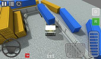 Container Truck 3D captura de pantalla 2