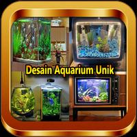 Desain Aquarium Modern Affiche