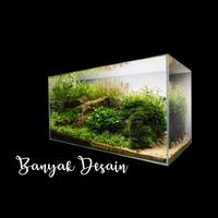 Desain Aquascape Aquarium poster