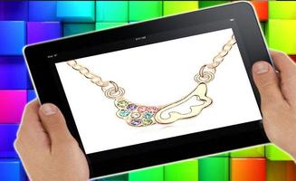 Gold Necklace Design syot layar 3