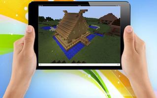 Minecraft House syot layar 2