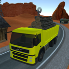 Desert Cargo Truck Driving أيقونة