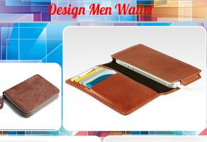 Design Men Wallet โปสเตอร์