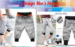 Design Men's Shorts Affiche