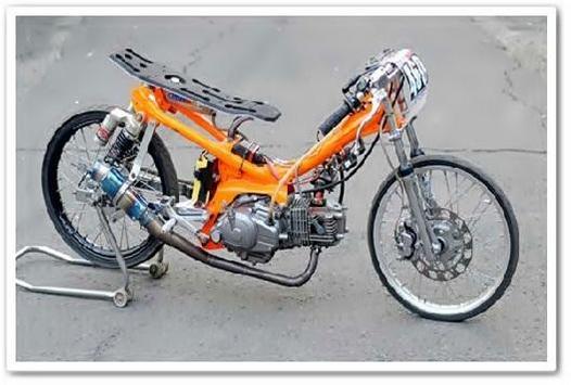 Desain Rangka Motor Drag  Automotivegarage.org