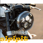 Design of Motorcycle Lights آئیکن