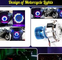 Design of Motorcycle Lights پوسٹر