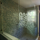 Дизайн ванной стеклянные двери APK