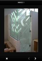 Design Bathroom Glass Door capture d'écran 1