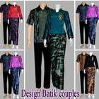 Design Batik couples-icoon