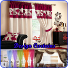 desenho de cortinas ícone