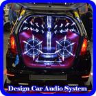 Design Car Audio System icône