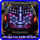 Design Car Audio System 아이콘