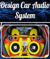 Design Car Audio System plakat