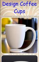 Design Coffee Cups Affiche