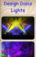 Design Disco Lights Affiche