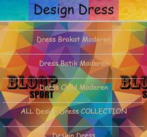 Design Dress Affiche