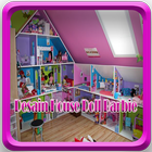 Maison de poupée de conception Barbie icône