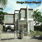 Designhuis elegant-icoon