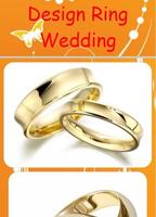 Design Ring Wedding poster