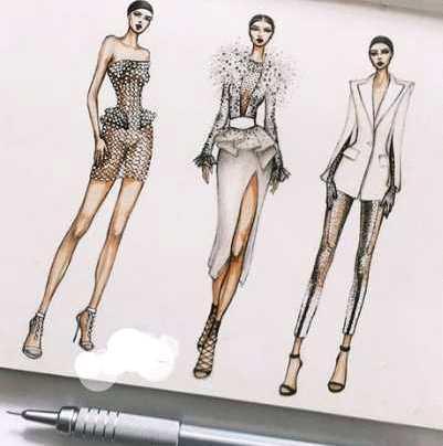 Desain Sketsa Gaun Pesta For Android Apk Download
