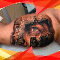 Conception de tatouage 3D Affiche