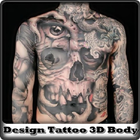 Design Tattoo 3D Body icône