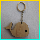 APK Portachiavi in legno