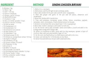 Chicken Biryani English Recipe captura de pantalla 1
