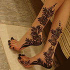 Foot/Feet Mehndi Designs Zeichen
