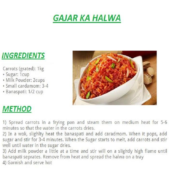 Gajar Ka Halwa Recipe In Urdu With Khoya In English
