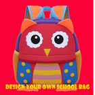 Concevez votre propre sac d'école icône