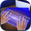 Голограмма 3D Клавиатура Шутка