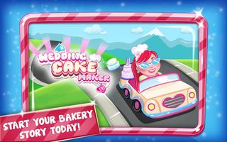 Wedding Cake Maker:Bakery Chef โปสเตอร์