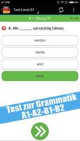 Test zur Grammatik A1-A2-B1-B2 capture d'écran 2