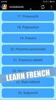 Exercises learn French free capture d'écran 2