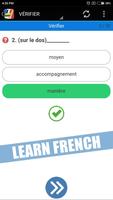 Exercises learn French free capture d'écran 3
