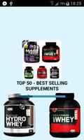 TOP 50 - BEST SELLING SUPPLEMENTS Affiche