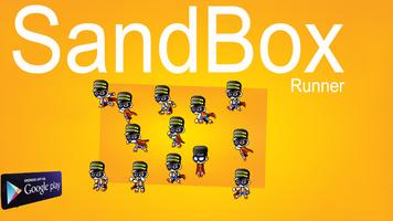 Runway Rush SandBOX Runner الملصق