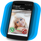 Photo Full Screen Caller ID أيقونة