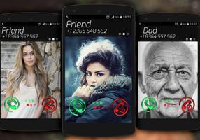 Photo Full Screen Caller ID الملصق