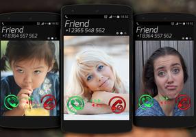Photo Full Screen Caller ID ภาพหน้าจอ 1