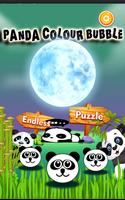 Panda Colour Bubble Affiche